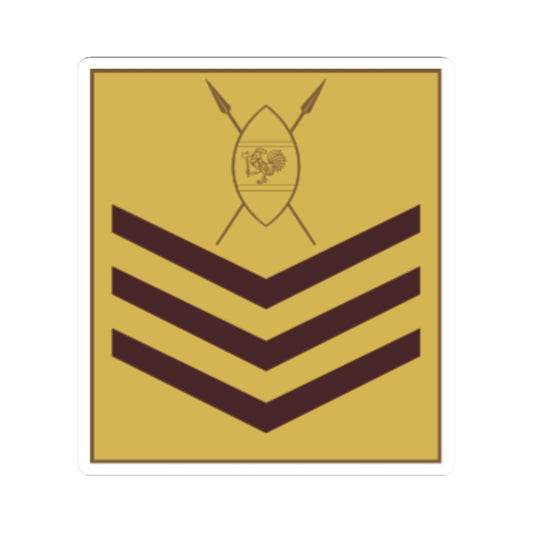 Kenya Army OR 7 (Kenya) (Military Rank) STICKER Vinyl Kiss-Cut Decal