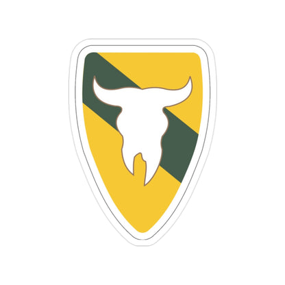 163rd Armored Brigade (U.S. Army) Transparent STICKER Die-Cut Vinyl Decal-2 Inch-The Sticker Space