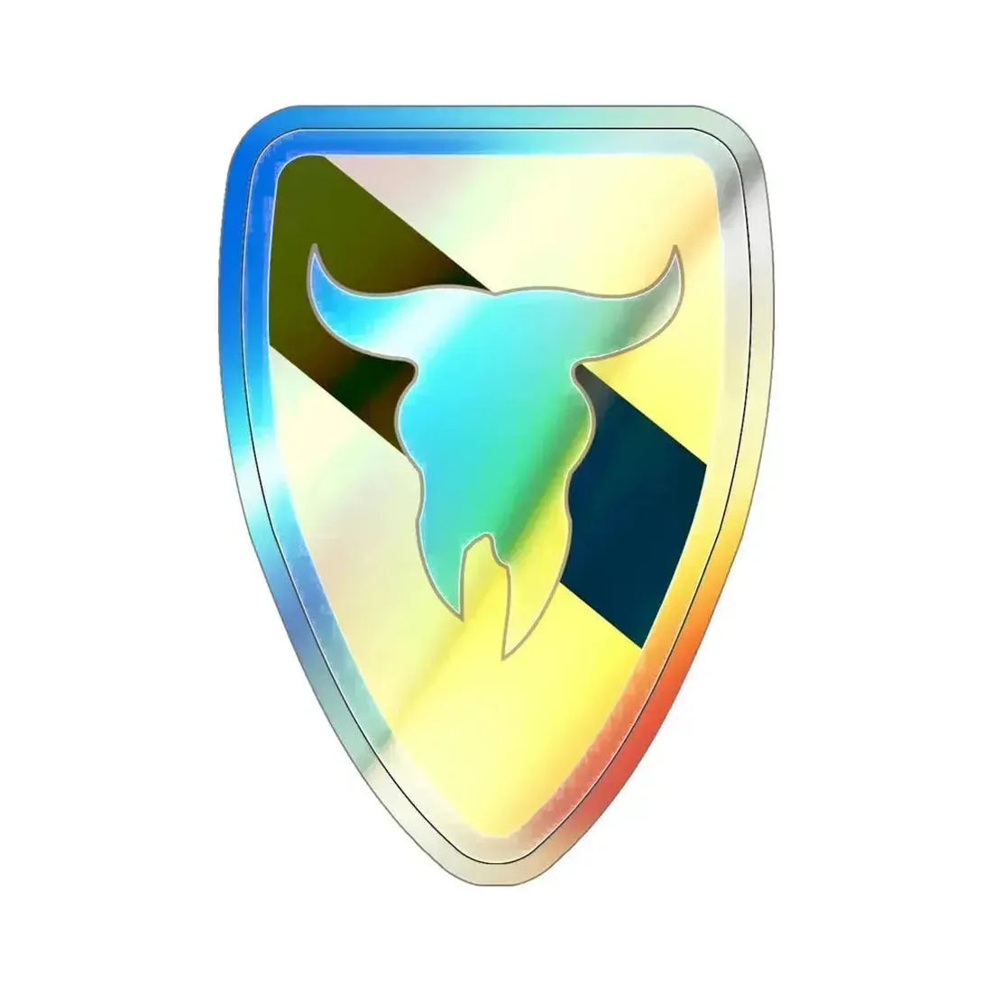 163rd Armored Brigade (U.S. Army) Holographic STICKER Die-Cut Vinyl Decal 5 Inch Holographic - The Sticker Space