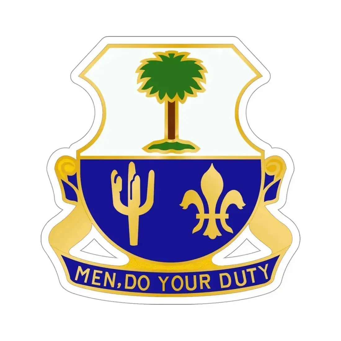 163rd Infantry Regiment (U.S. Army) STICKER Vinyl Die-Cut Decal 4 Inch - The Sticker Space