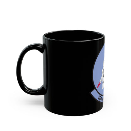 164 Airlift Squadron (U.S. Air Force) Black Coffee Mug-The Sticker Space