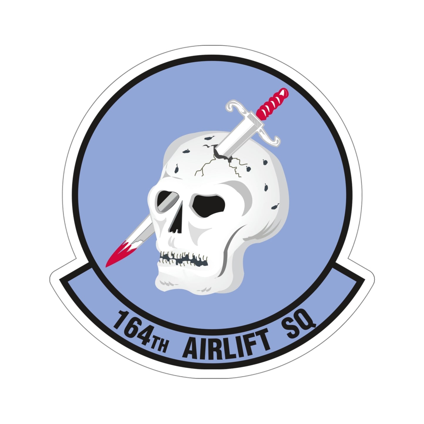 164 Airlift Squadron (U.S. Air Force) STICKER Vinyl Die-Cut Decal-5 Inch-The Sticker Space