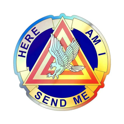 164 Aviation Group (U.S. Army) Holographic STICKER Die-Cut Vinyl Decal 6 Inch Holographic - The Sticker Space