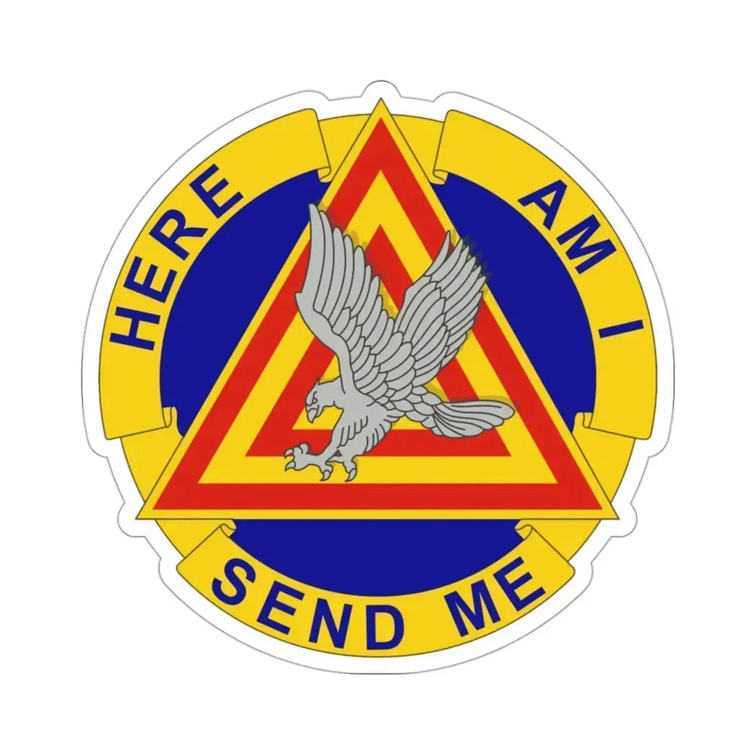 164 Aviation Group (U.S. Army) STICKER Vinyl Die-Cut Decal 3 Inch - The Sticker Space