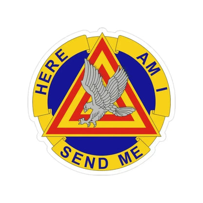 164 Aviation Group (U.S. Army) Transparent STICKER Die-Cut Vinyl Decal 2 Inch - The Sticker Space