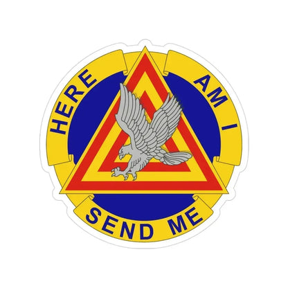 164 Aviation Group (U.S. Army) Transparent STICKER Die-Cut Vinyl Decal 3 Inch - The Sticker Space