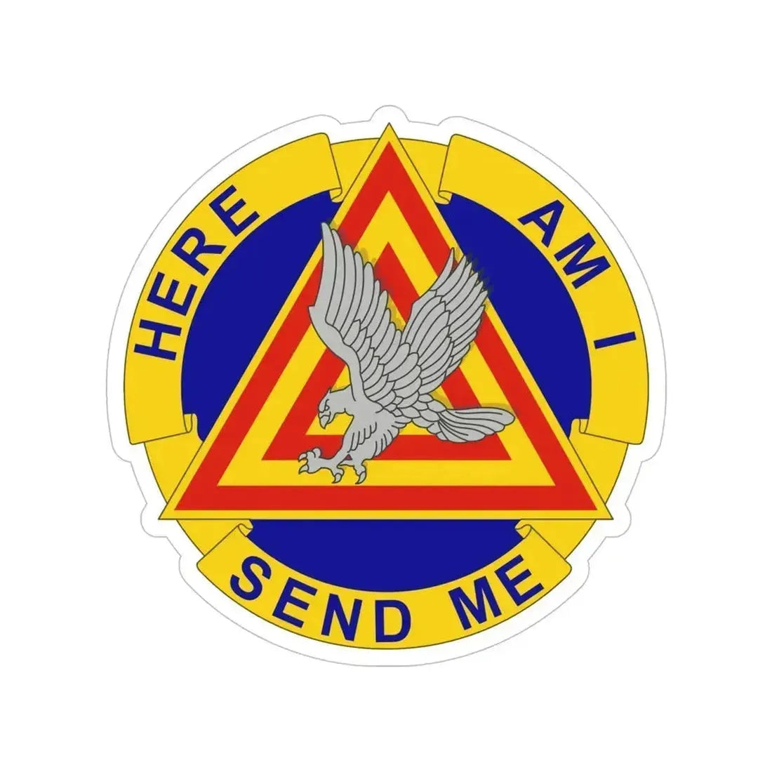 164 Aviation Group (U.S. Army) Transparent STICKER Die-Cut Vinyl Decal 6 Inch - The Sticker Space