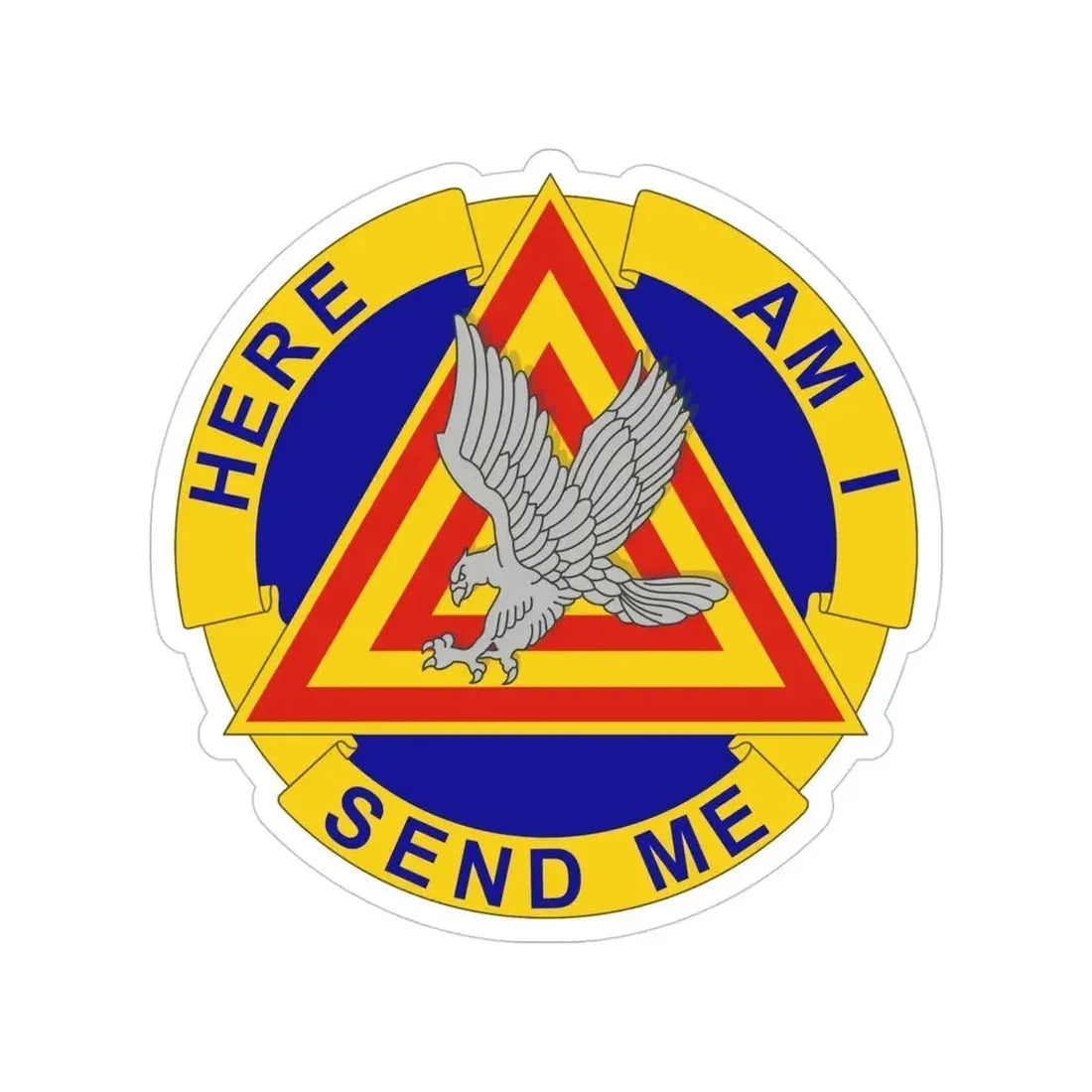 164 Aviation Group (U.S. Army) Transparent STICKER Die-Cut Vinyl Decal - The Sticker Space