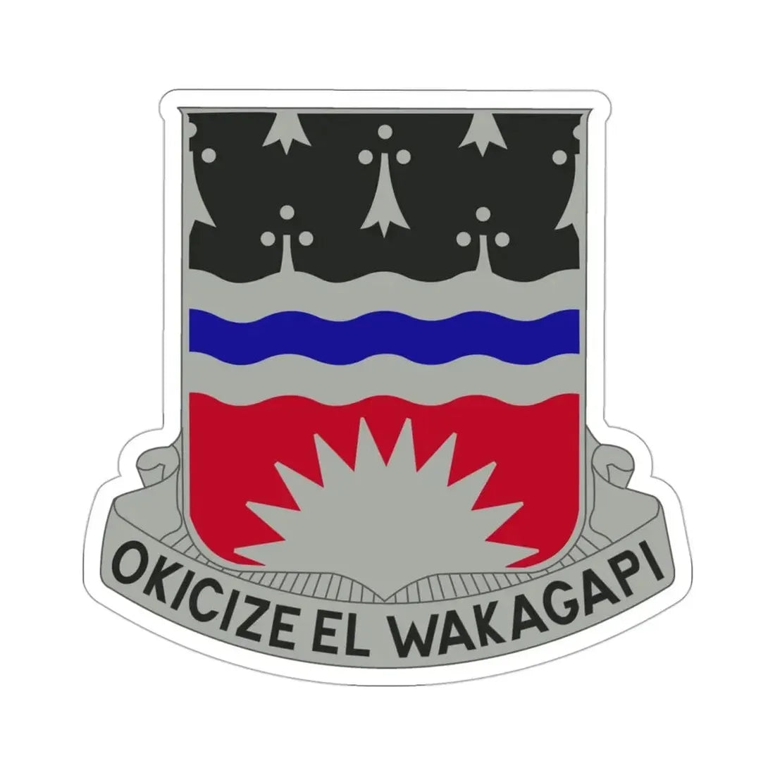 164 Engineer Battalion (U.S. Army) STICKER Vinyl Die-Cut Decal - The Sticker Space