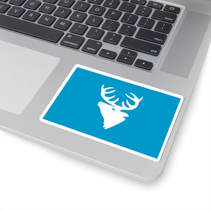Flag of Hitra (Norway) STICKER Vinyl Kiss-Cut Decal