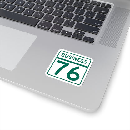 MD Route 76 Business (Maryland) (Road Sign) STICKER Vinyl Kiss-Cut Decal