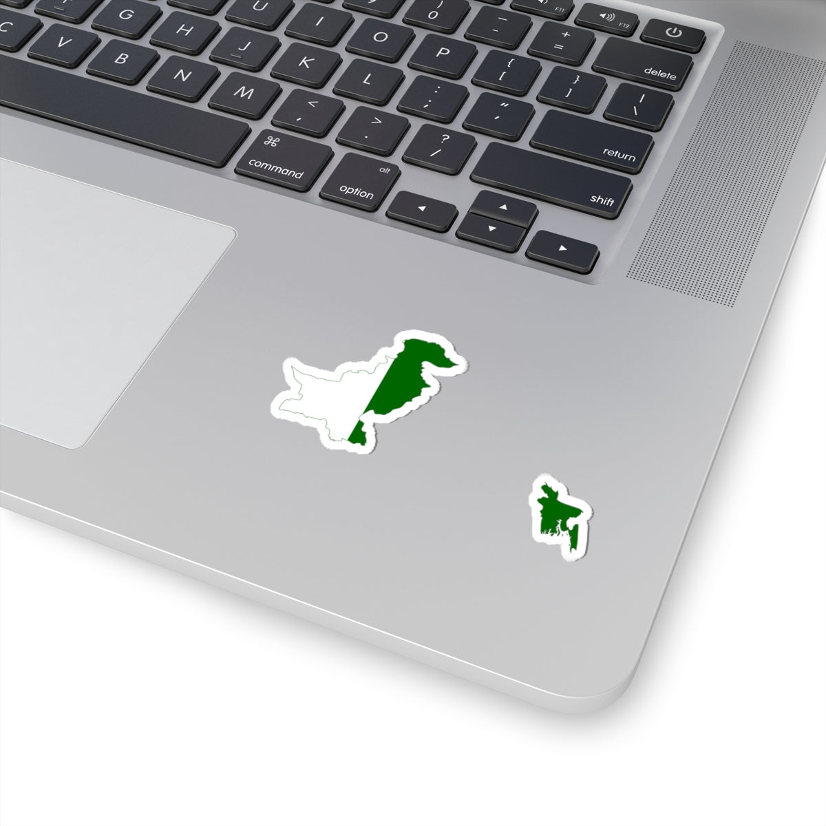 Flag-map of the Dominion of Pakistan (Pakistan) STICKER Vinyl Kiss-Cut Decal