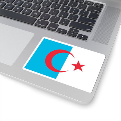 Flag of Syrian Turkomans (Syria) STICKER Vinyl Kiss-Cut Decal