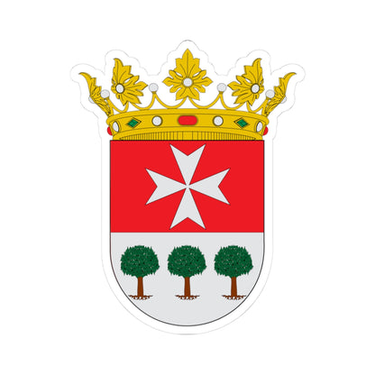 Escudo de Binaced (Spain) (Coat of Arms) STICKER Vinyl Kiss-Cut Decal