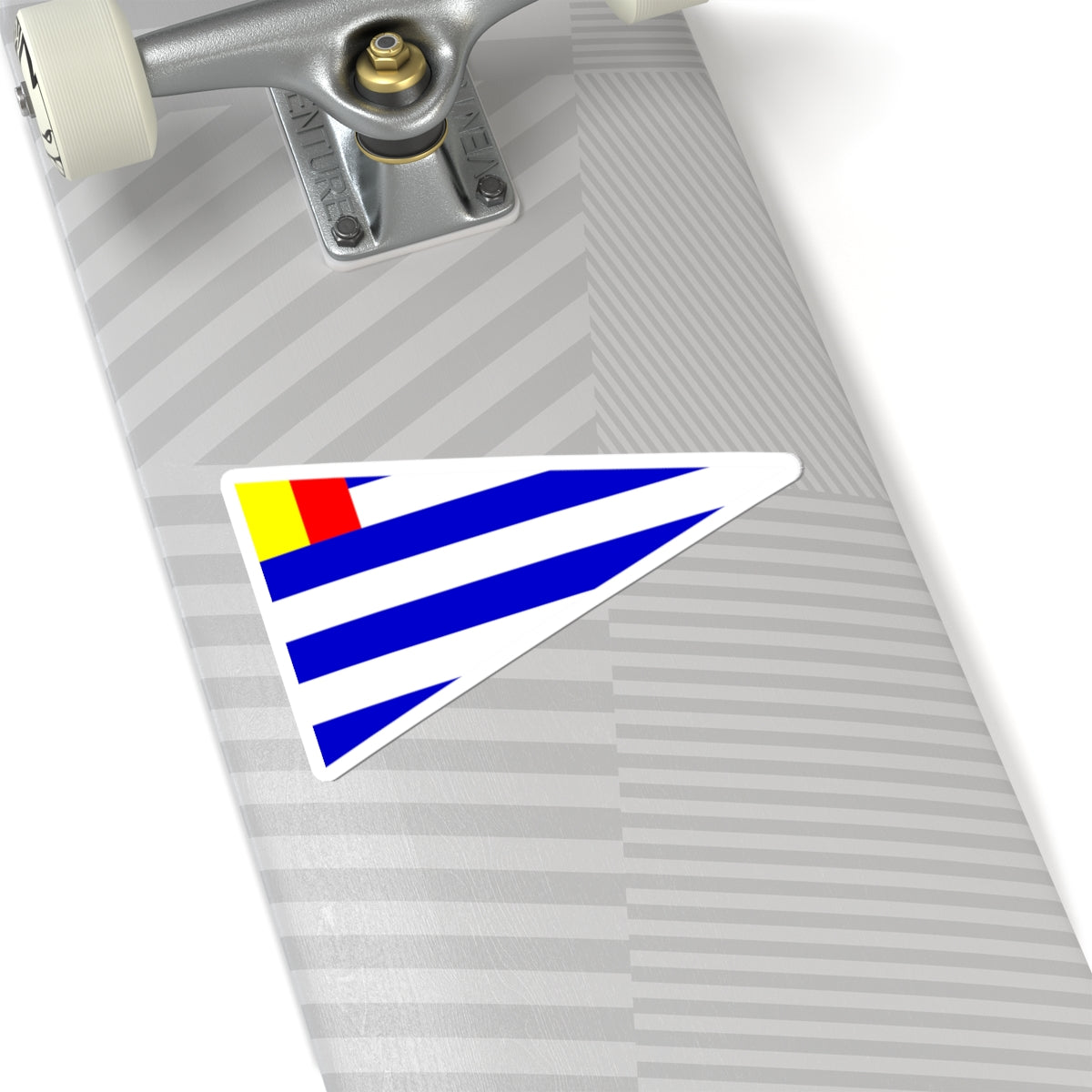 Flag of societe nautique de geneve (Switzerland) STICKER Vinyl Kiss-Cut Decal