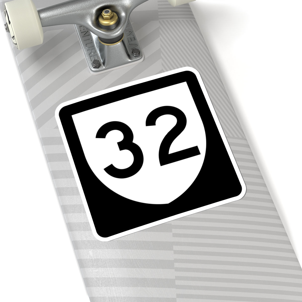 PR urban primary 32 (Puerto Rico) (Road Sign) STICKER Vinyl Kiss-Cut Decal