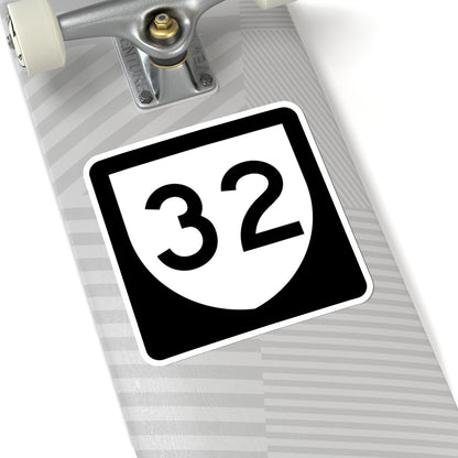 PR urban primary 32 (Puerto Rico) (Road Sign) STICKER Vinyl Kiss-Cut Decal