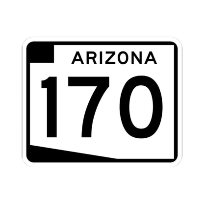 Arizona 170 (Arizona) (Road Sign) STICKER Vinyl Kiss-Cut Decal
