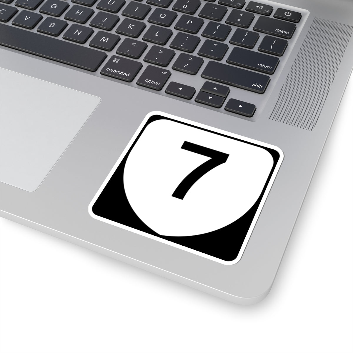 Virginia 7 (Virginia) (Road Sign) STICKER Vinyl Kiss-Cut Decal
