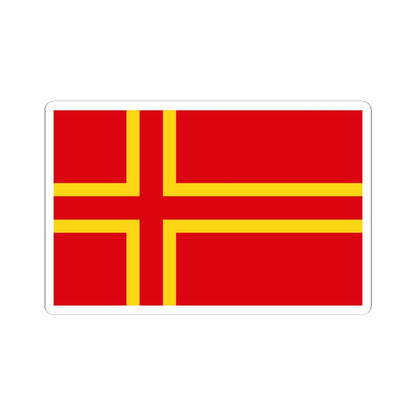 Flag of Normandy (France) STICKER Vinyl Kiss-Cut Decal
