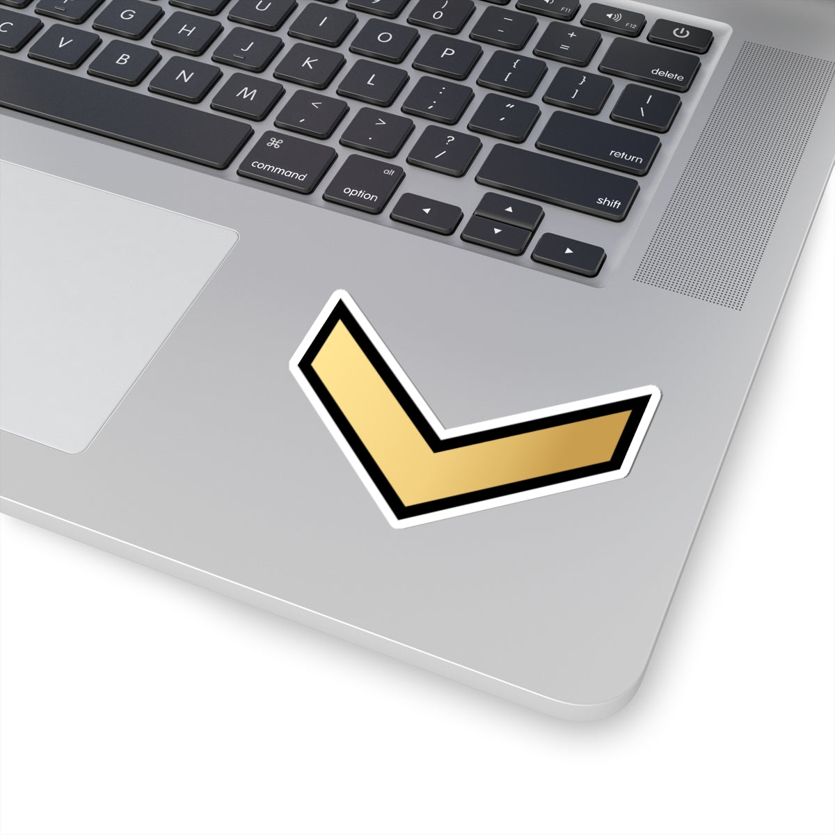 01. KNF PFC (Kuwait) (Military Rank) STICKER Vinyl Kiss-Cut Decal