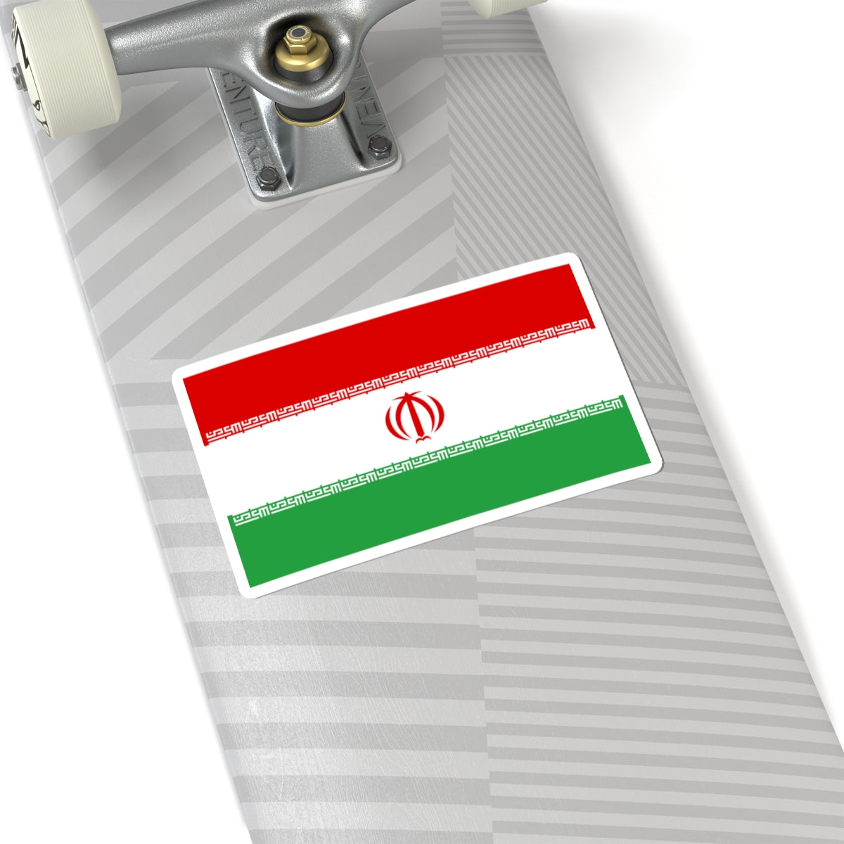 Flag of Iran upside down (Iran) STICKER Vinyl Kiss-Cut Decal