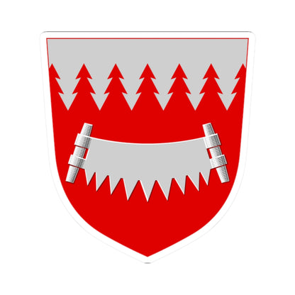 Taivalkoski.vaakuna (Finland) (Coat of Arms) STICKER Vinyl Kiss-Cut Decal