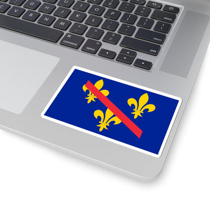 Flag of Dombes (France) STICKER Vinyl Kiss-Cut Decal