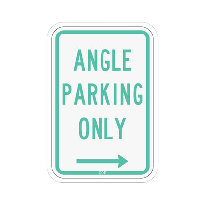 PBOT Road sign P4620R (Oregon) (Road Sign) STICKER Vinyl Kiss-Cut Decal
