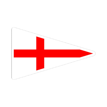Burgee of c de mar almeria (Spain) STICKER Vinyl Kiss-Cut Decal