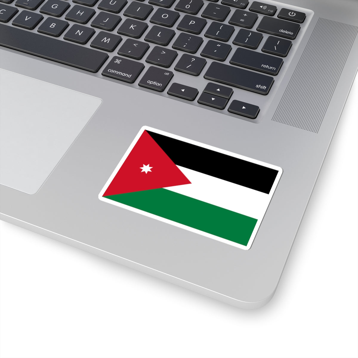 Flag of Jordan 3-2 (Jordan) STICKER Vinyl Kiss-Cut Decal
