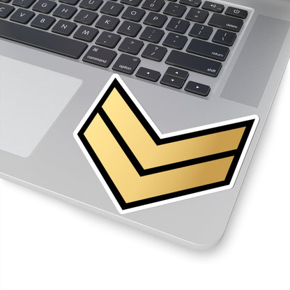 02. KNF CPL (Kuwait) (Military Rank) STICKER Vinyl Kiss-Cut Decal