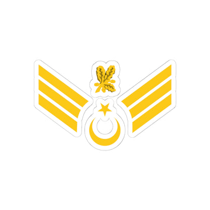 Navy TUR OR 06a (Turkey) (Military Rank) STICKER Vinyl Kiss-Cut Decal