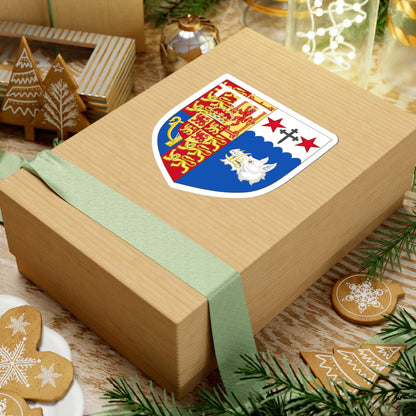 Arms of Camilla Duchess of Cornwall (United Kingdom) (Coat of Arms) STICKER Vinyl Kiss-Cut Decal