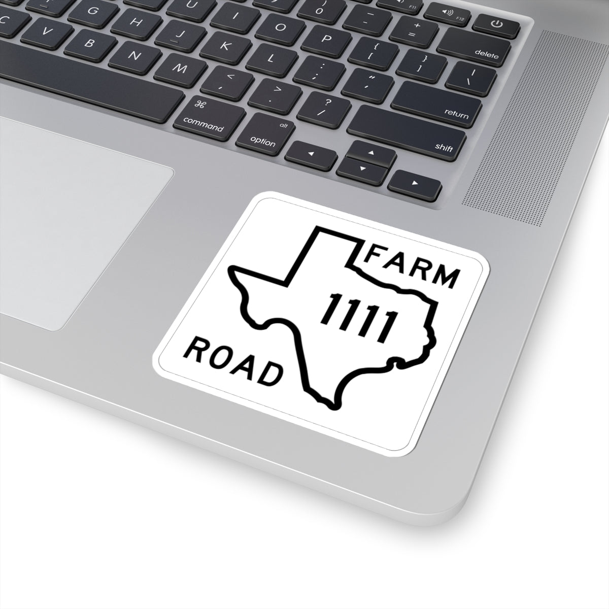 Texas FM 1111 1956 (Texas) (Road Sign) STICKER Vinyl Kiss-Cut Decal