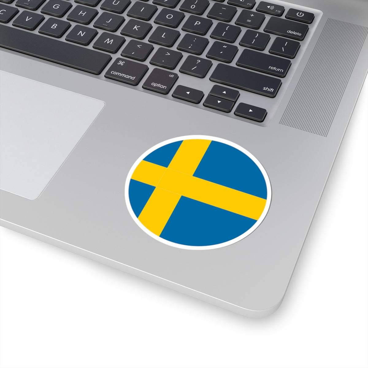 Sweden flag orb icon (Sweden) STICKER Vinyl Kiss-Cut Decal