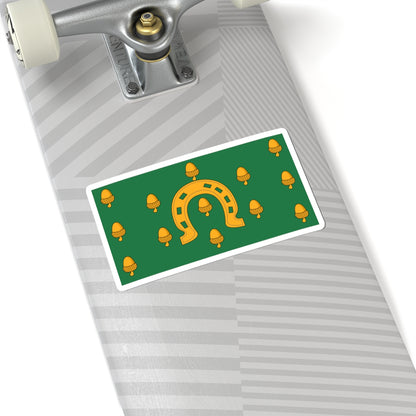 Flag of Rutland older colours (England) STICKER Vinyl Kiss-Cut Decal