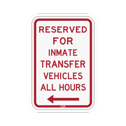 PBOT Road sign P4130L (Oregon) (Road Sign) STICKER Vinyl Kiss-Cut Decal