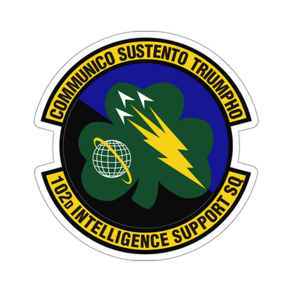 102d Intelligence Support Squadron (U.S. Air Force) STICKER Vinyl Kiss-Cut Decal