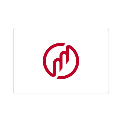 Flag of Miyazu Kyoto (Japan) STICKER Vinyl Kiss-Cut Decal