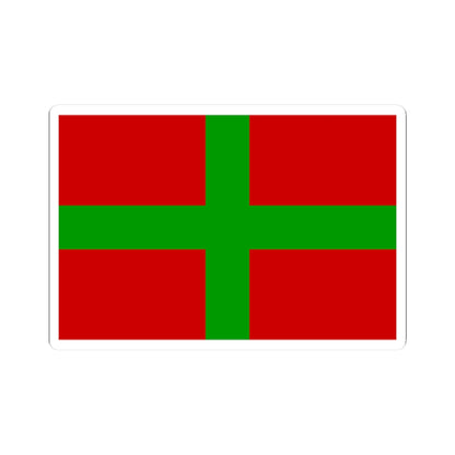 Deir El Qamar Flag (Lebanon) STICKER Vinyl Kiss-Cut Decal