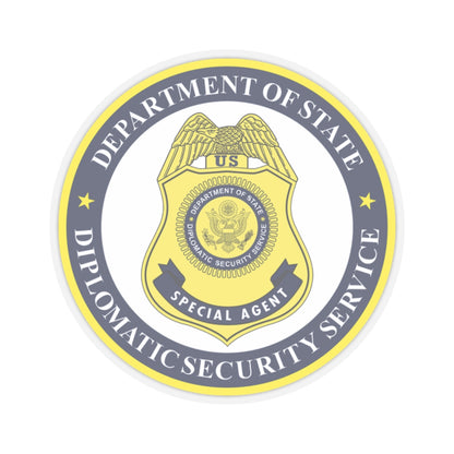 Seal of the United States Diplomatic Security Service - STICKER Vinyl Kiss-Cut Decal