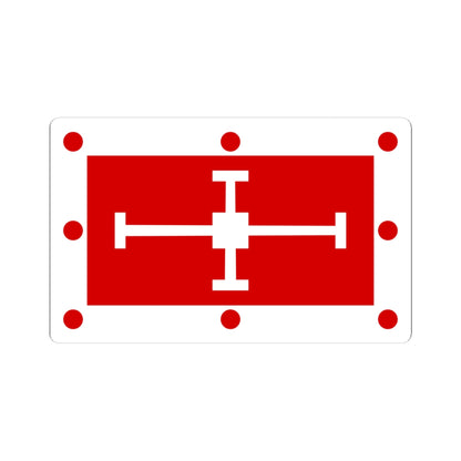 Flag of the Diocese of Coventry (England) STICKER Vinyl Kiss-Cut Decal