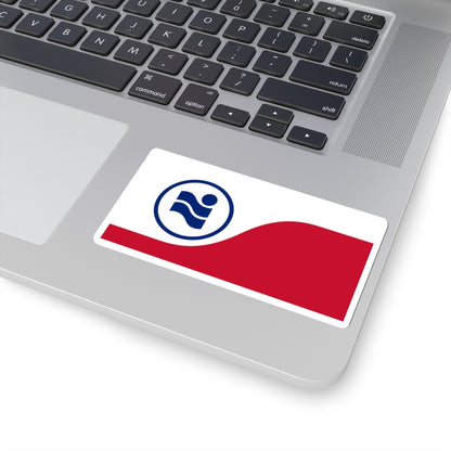 Flag of Irving, Texas - STICKER Vinyl Kiss-Cut Decal