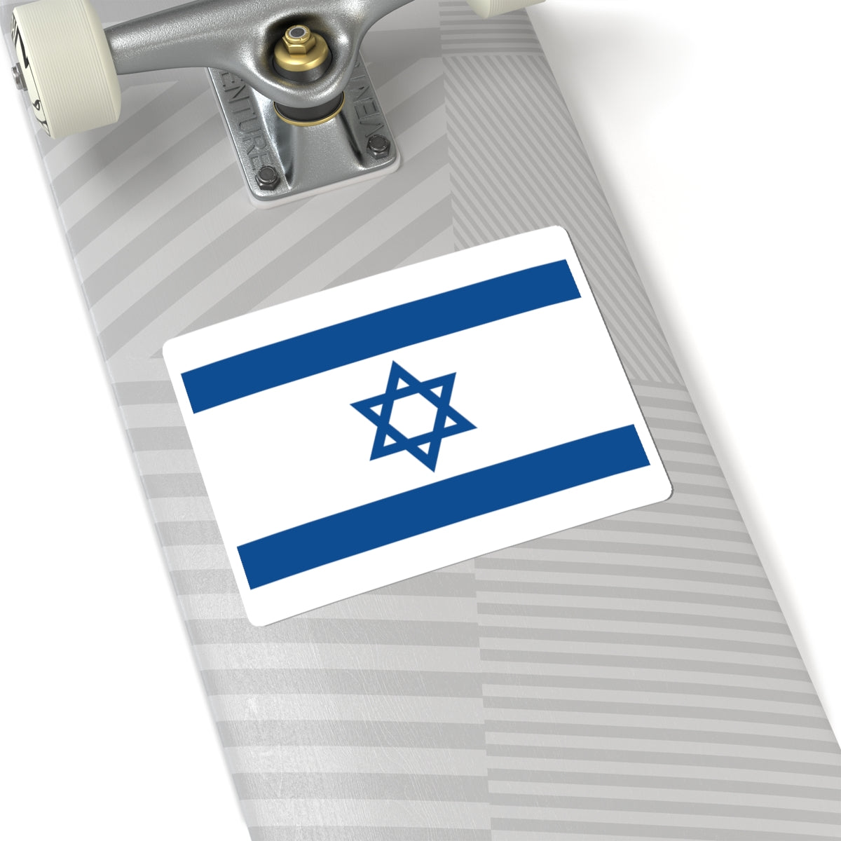 Flag of Israel Yale Blue (Israel) STICKER Vinyl Kiss-Cut Decal