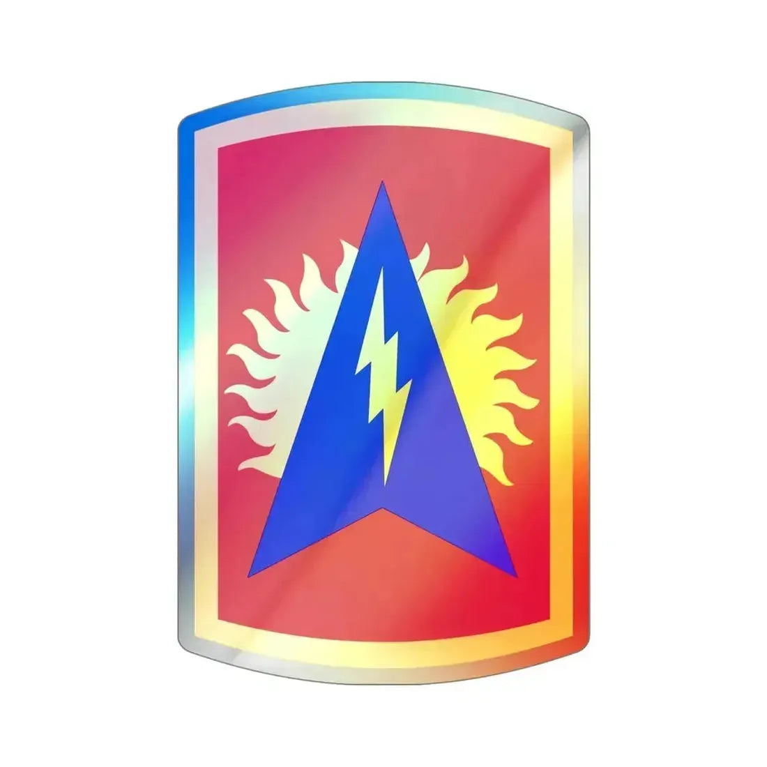 164th Air Defense Artillery Brigade (U.S. Army) Holographic STICKER Die-Cut Vinyl Decal 5 Inch Holographic - The Sticker Space