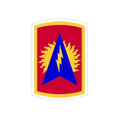 164th Air Defense Artillery Brigade (U.S. Army) REVERSE PRINT Transparent Die-Cut STICKER 6 Inch Die-Cut Transparent - The Sticker Space