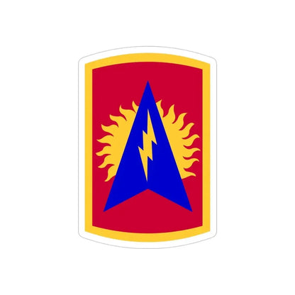 164th Air Defense Artillery Brigade (U.S. Army) REVERSE PRINT Transparent Die-Cut STICKER - The Sticker Space