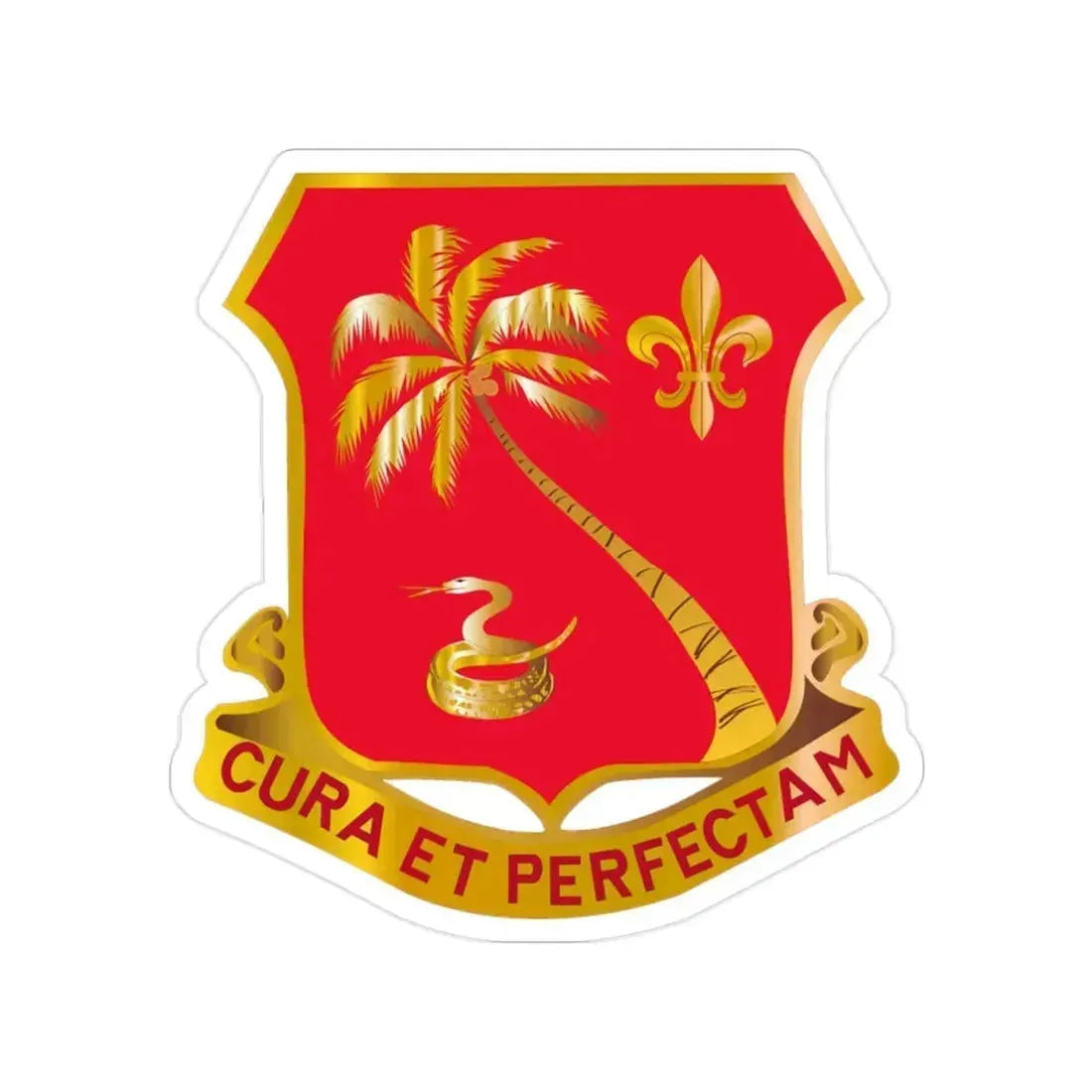 164th Field Artillery Battalion (U.S. Army) Transparent STICKER Die-Cut Vinyl Decal 2 Inch - The Sticker Space