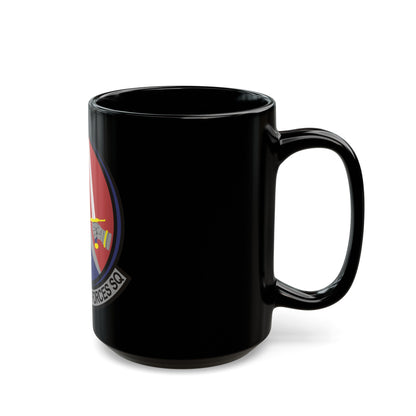 164th Security Forces Squadron (U.S. Air Force) Black Coffee Mug-The Sticker Space